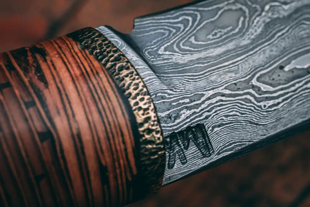 An alloy of steel that is both rigid and flexible is called damascus steel.